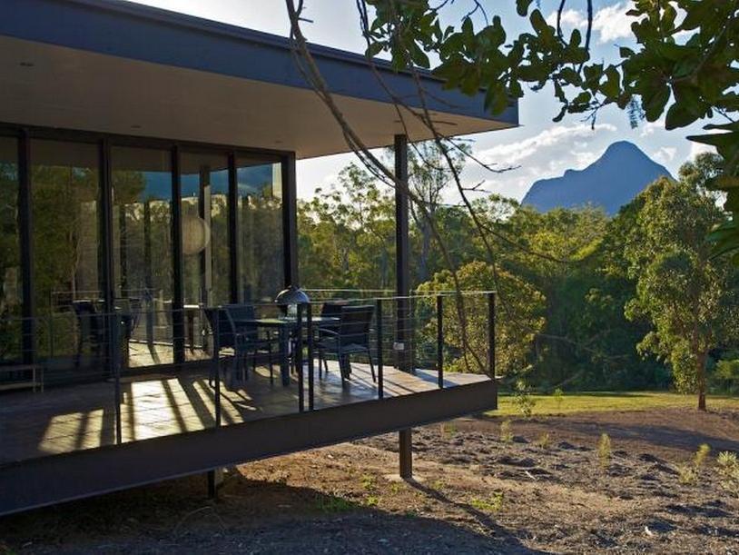 Vetro su Serra Glass House Mountains Esterno foto