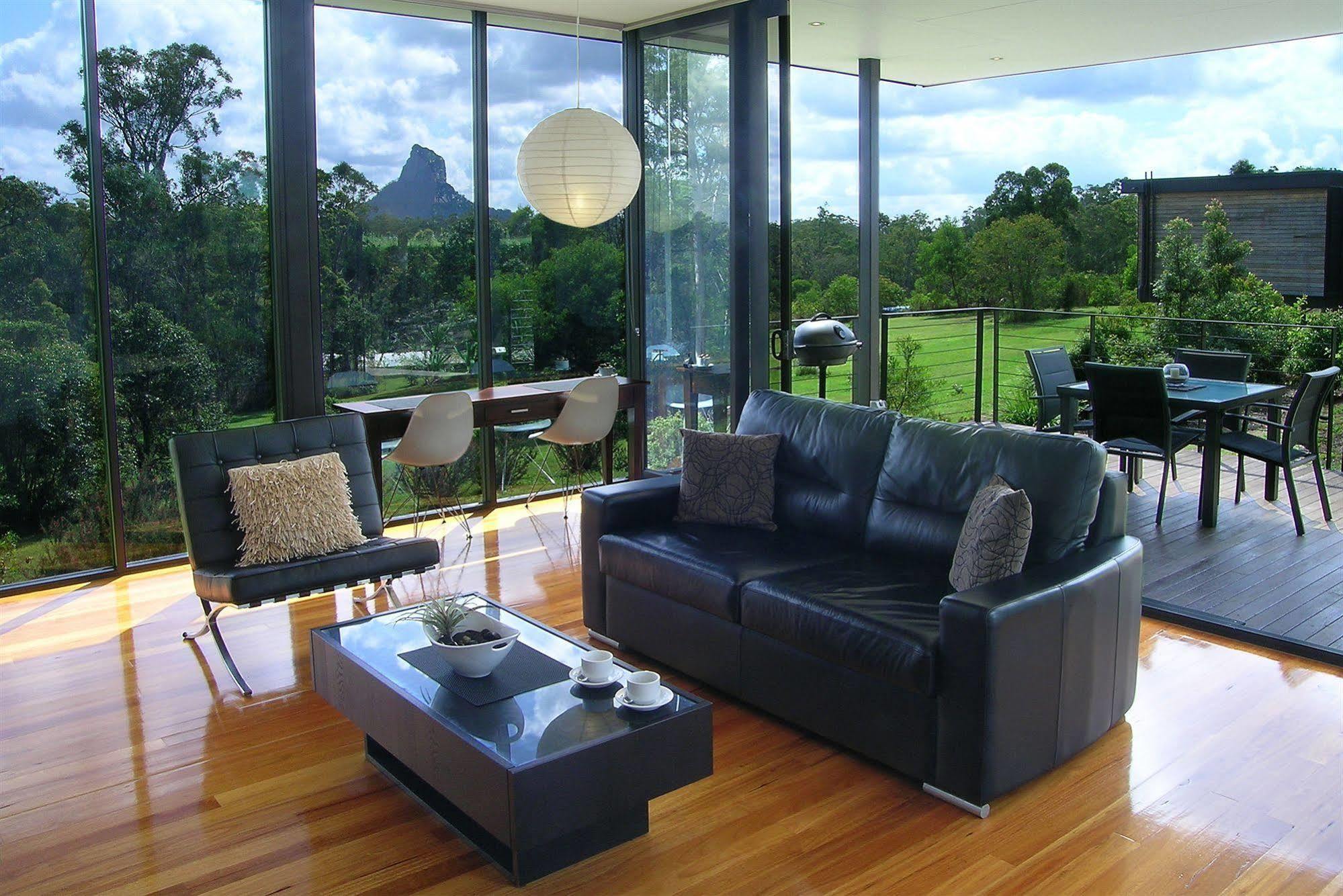 Vetro su Serra Glass House Mountains Esterno foto