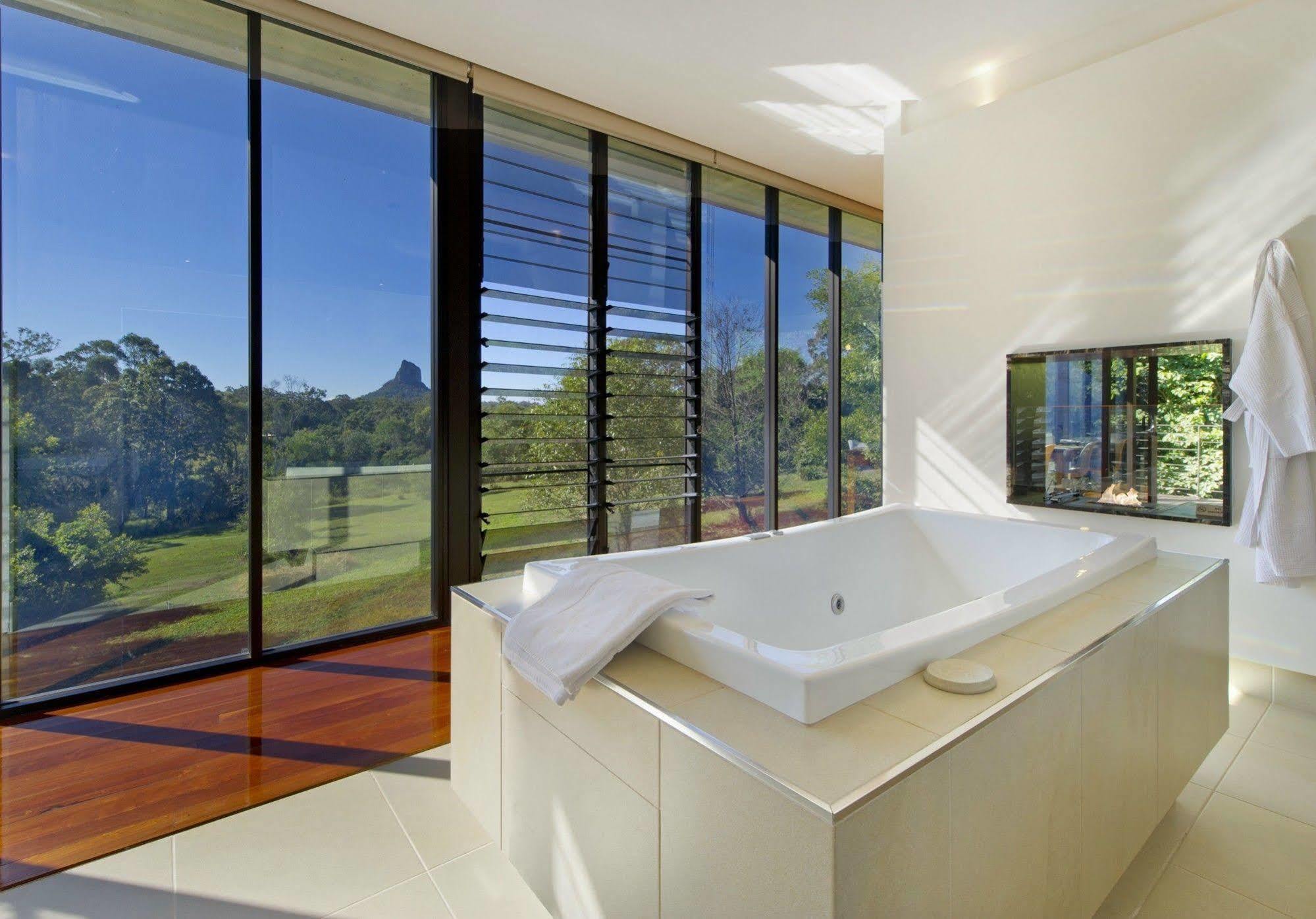 Vetro su Serra Glass House Mountains Esterno foto